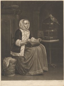 Costura Mulher de Abraham Blooteling
