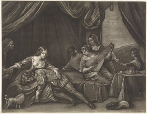 O filho pródigo no bordel de Abraham Bloteling (possibly)