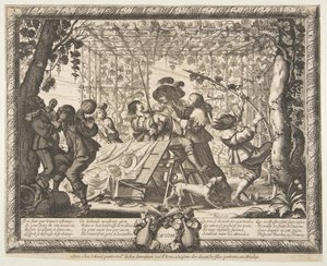 Outono LAutomne, ca. 1637 de Abraham Bosse