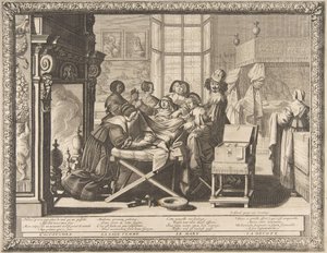 Parto, 1633. de Abraham Bosse