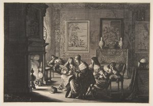 «Foolish Virgins Sleeping» (As virgens tolas dormem enquanto aguardam a chegada do noivo)