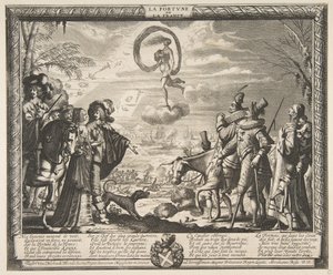 Fortune Favoring France La Fortune de la France, ca. 1635-37. de Abraham Bosse