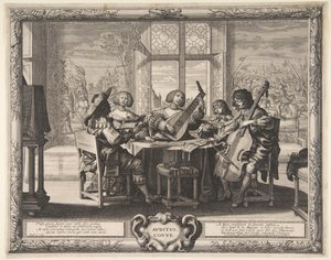 Audiência, c. 1638. de Abraham Bosse