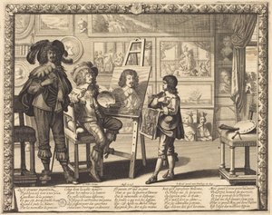O nobre pintor de Abraham Bosse
