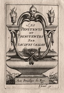 Os Penitentes: Frontispício de Abraham Bosse