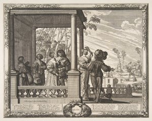 Verão LÉté, ca. 1637 de Abraham Bosse