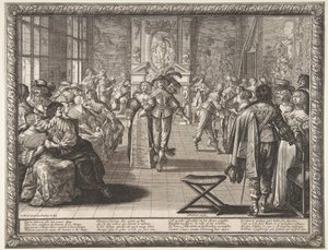 A bola, ca. 1634 de Abraham Bosse