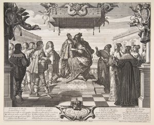 A alegria da França, 1638. de Abraham Bosse