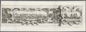 O cerco de La Rochelle: Placa 16 de Abraham Bosse
