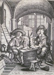 Os fumadores de Abraham Bosse