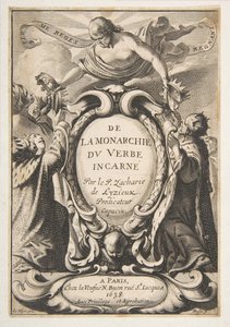 Página de rosto: Da Monarquia do Verbo Encarnado, 1638.