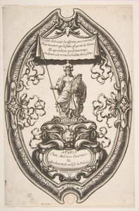 Virtude: Athena, 1637. de Abraham Bosse