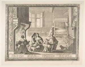 Visita da Enfermeira de Abraham Bosse