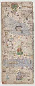 Atlas Catalão, Folha 9, 1375 de Abraham Cresques