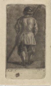 Homem de cana, visto de trás de Abraham Delfos
