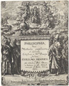 Alegoria da Filosofia Página de rosto para: Schuler, Johannes. Filosofia (...), 1663 de Abraham Dircksz. Santvoort