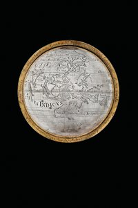 Dois globos terrestres e celestiais excepcionais, apoiados por Hércules e Atlas, Augsburgo, 1697-99