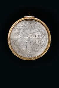 Dois globos terrestres e celestiais excepcionais, apoiados por Hércules e Atlas, Augsburgo, 1697-99