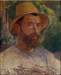 Autorretrato Abraham Hermanjat