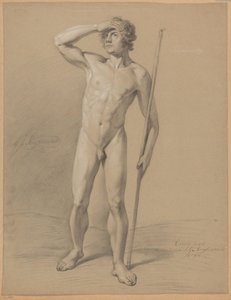 Nu masculino em pé, visto de frente (1º prémio 1810)