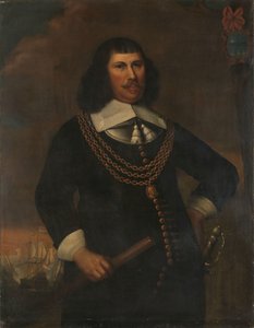 Pieter Florisz (ca. 1605-58), Vice-Almirante do Distrito Norte de Abraham Liedts (copy after)