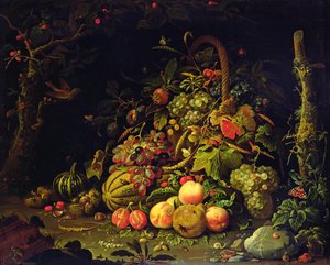 Cesto de frutas de Abraham Mignon
