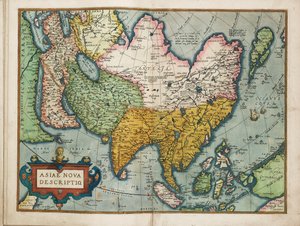 Uma nova descrição da Ásia de Abraham Ortelius