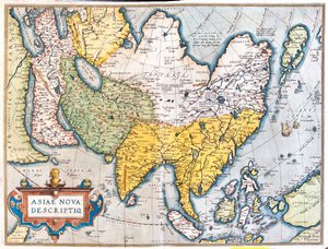 Ásia de Abraham Ortelius