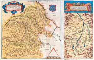 Região-a: Centro, Borgonha, Auvergne, Limousin Região-b: Auvergne, França de Abraham Ortelius