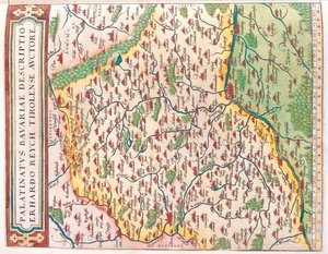Estado: Baviera, Alemanha de Abraham Ortelius