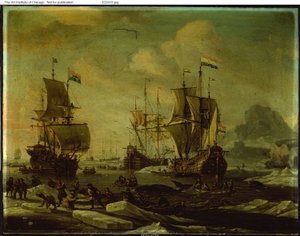 A frota baleeira holandesa de Abraham Storck