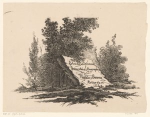 Steen in landschap
Etude de Cheveaux (título da série sobre o objecto) de Abraham Vinkeles