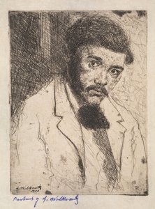 Autorretrato, 1900.