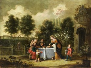 A Santa Elisabete de Abraham Willemsen de Abraham Willemsens