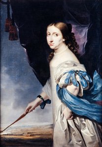 Retrato da rainha Christina da Suécia 1626-1689, 1661
