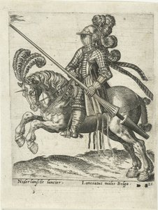 Lanceiro holandês de Abraham de Bruyn (attributed to)