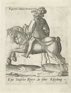 cavaleiro alemão de Abraham de Bruyn