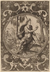 Paris com a maçã de Abraham de Bruyn