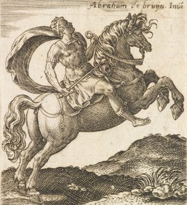 Tito Vespasiano de Doze Césares a Cavalo, ca. 1565-1587., c. 1565-1587. de Abraham de Bruyn