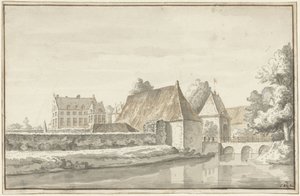 A Casa em Dort, perto de Gorssel de Abraham de Haen (II)