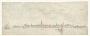 Vista de Vlissingen de Abraham de Verwer