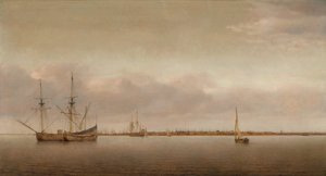 Vista de Hoorn, c. 1650.