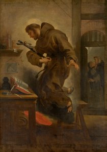 São Boaventura em êxtase de Abraham van Diepenbeeck