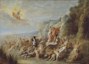 O triunfo de Neptuno e Anfitrite de Abraham van Diepenbeeck