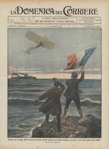 Na madrugada de 25 de julho de 1909, a francesa Bleriot foi a primeira a atravessar o canal da Mancha.