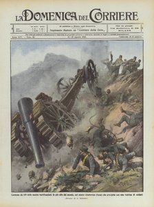 149 canhões de nossas fortificações, as mais altas do mundo, no Monte Chaberton