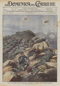 Como o nosso, eles desafiam a morte, o reconhecimento muito elogioso de um oficial e uma artilharia voluntária