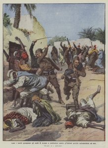 Como os turcos persuadiram os árabes de Accara a lutar contra os glitalianos em vez de se submeterem a eles
