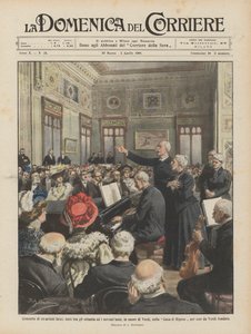 Concerto de ex-artistas líricos, todos entre oitenta e noventa anos de idade, em homenagem a Verdi