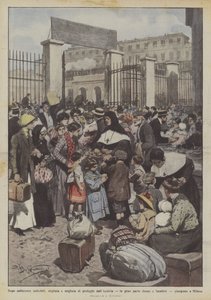 Depois de um sofrimento incalculável, milhares e milhares de refugiados da Áustria, a maioria mulheres